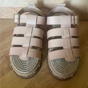 ASOS Nude Strappy Sandals